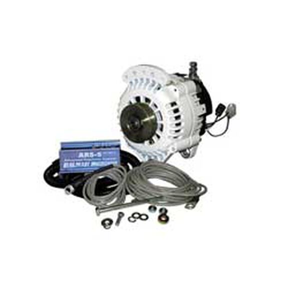6-Series Alternator/Regulator Package, 70A, 3/8" Single Vee Pulley, MC-614-H Regulator image number 0