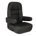 Black Mariner Pilot Helm Seat image number 0