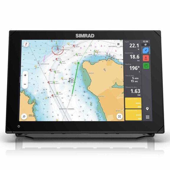 NSX 12 Multifunction Display with C-Map Discover X Charts, No Transducer image number 2