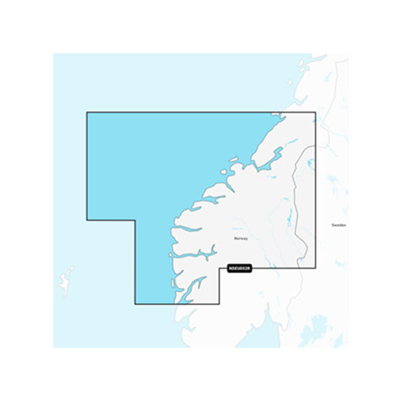 Navionics+ EU052R Norway, Sognefjord - Svefjorden, Electronic Chart image number 0