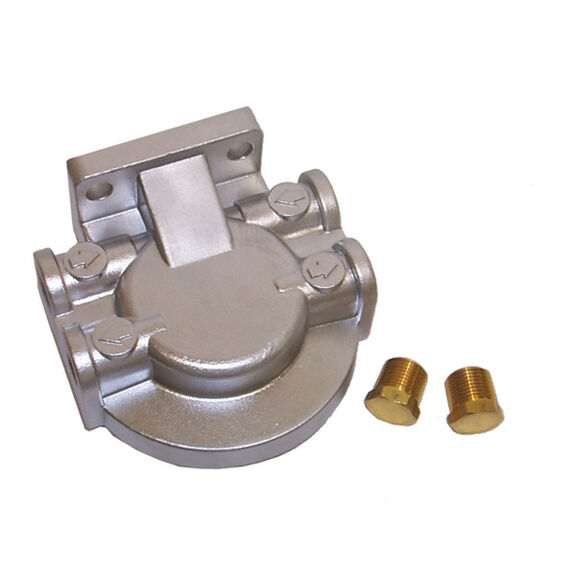 18-7776 Fuel Filter/Water Separator Bracket 3/8" Thread, Stainless Steel image number 0