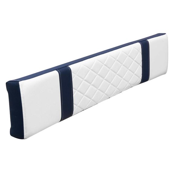 36" Deluxe Series Coaming Bolster, Brite White / Mariner Blue image number 0