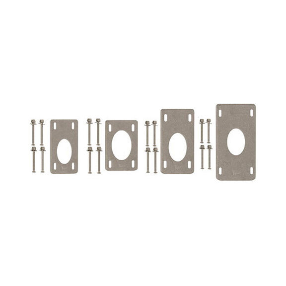 Backing Plate For 88502 Cast 316 Stainless Steel 1-1/8" ID Gunnel Mount Outrigger Holder image number 0