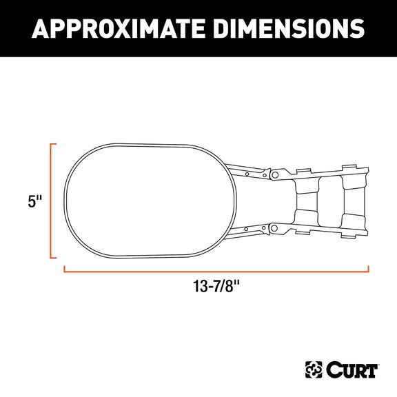 Extended View Tow Mirror image number 1