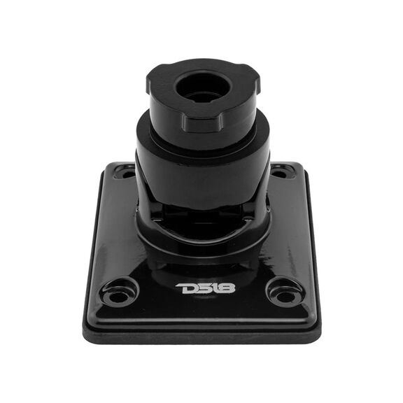 Flat Tower Speaker Mount Bracket, Black (Single) image number 1