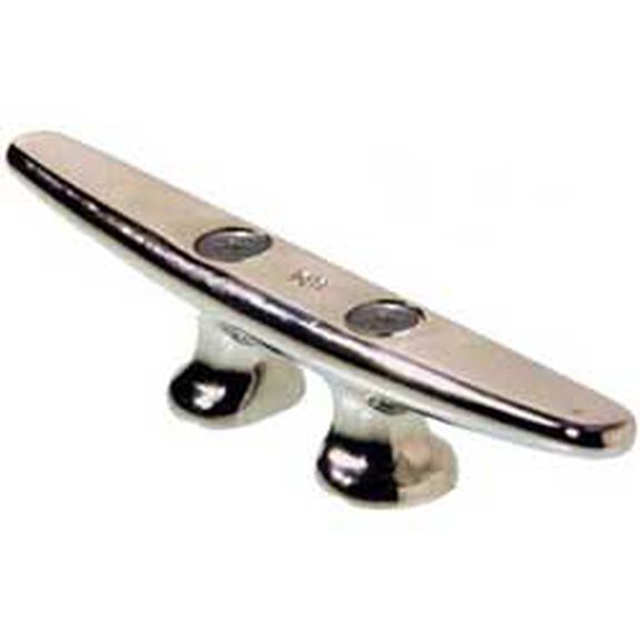 6" Open Base Cleat, Stainless Steel image number 0