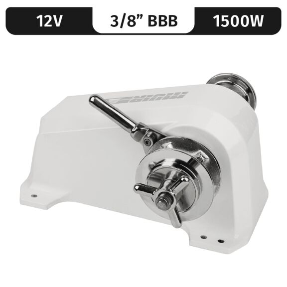 Muir Horizontal 2500 Horizontal Windlass, 3/8" BBB, 12V DC, 2500W image number 0