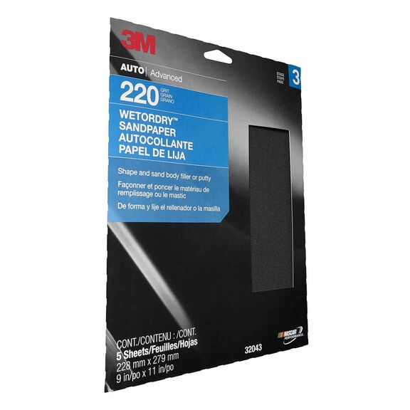 Wetordry&trade; Abrasive Sheet, P220 Grit image number 0