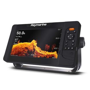 Element 9HV Fishfinder/Chartplotter Combo with HV-100 Transom-Mount Transducer and LightHouse Charts