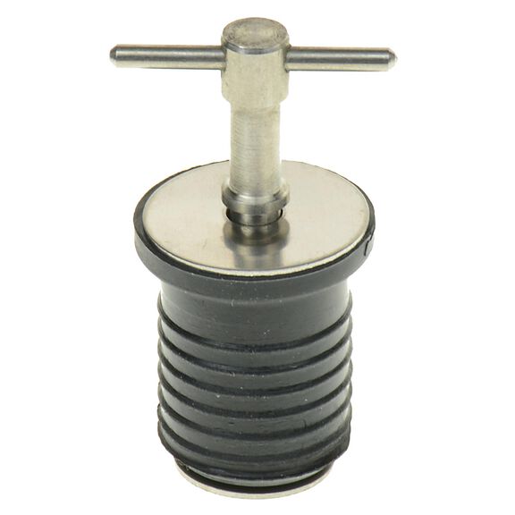 Twist Drain Plug, 1" Stainless Steel image number 2