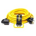 25' Heavy Duty TT-30P to TT-30R Power Cord With Storage Strap image number 0