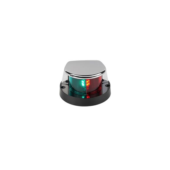 SEAFLO 01 Series Bi-Color Bow Mount Navigation Light, Red/Green, 12V, 1W image number 0