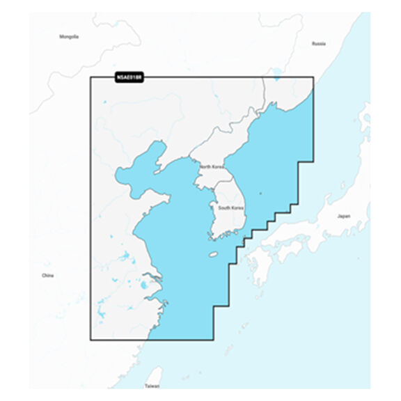 Garmin Navionics+ AE018R Yellow Sea, Electronic Chart image number 0