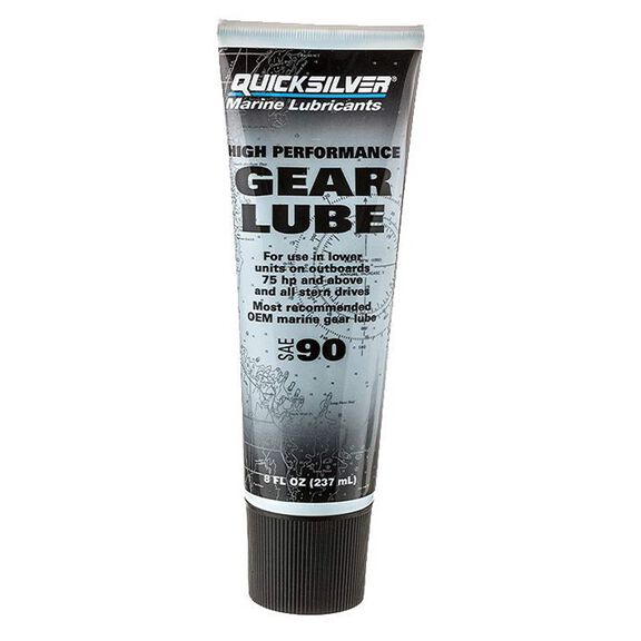 Quicksilver 8M0222060 SAE 90 High Performance Gear Lube, 8 oz. image number 0