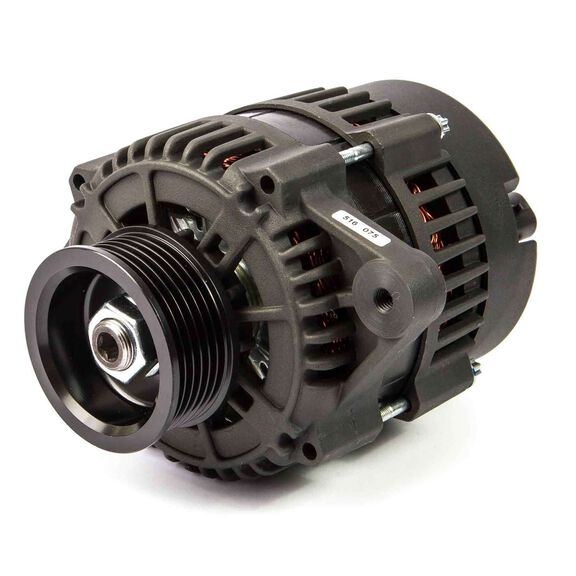 18-6293 Alternator - 7SI/70 Amp Hinge Mount Serpentine Pulley 2.44" Diameter for Mercruiser Stern Drives image number 0