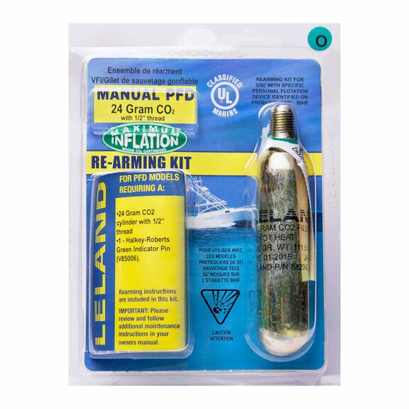 24 Gram Inflatable PFD Rearming Kit, Manual image number 0