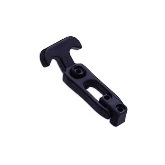 Flexible T-Handle Latch, Black, Front Mount image number 0
