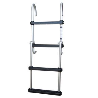 4-Step Pontoon Ladder, Foldable/Removable
