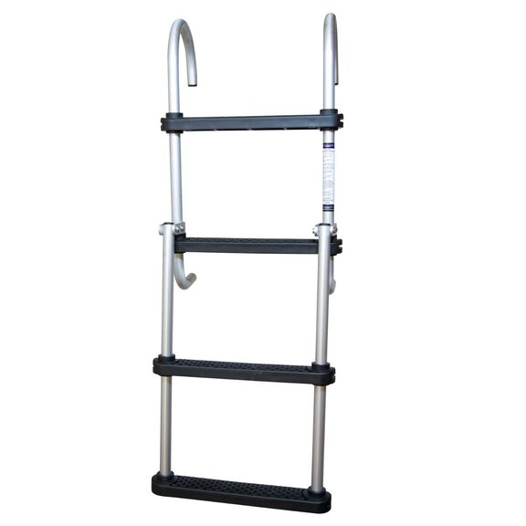 4-Step Pontoon Ladder, Foldable/Removable image number 0