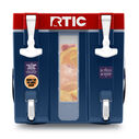 Halftime Water Cooler, 3 Gallon Hard-Sided Water Cooler, Patriot image number 2