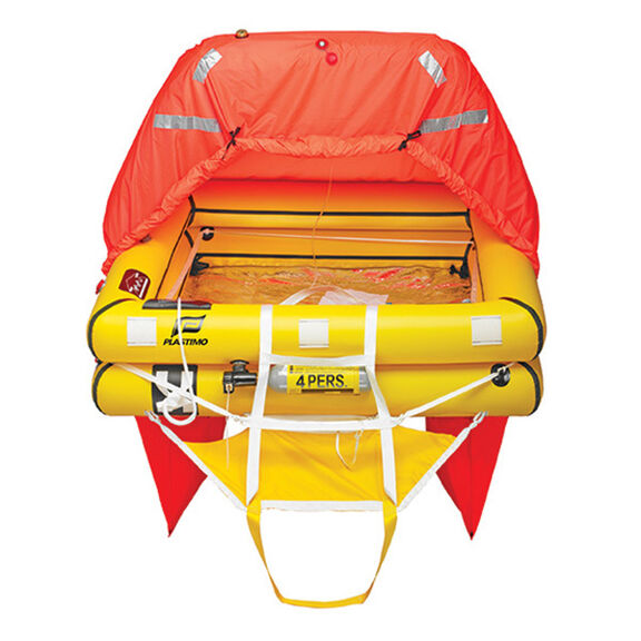 Transocean ISO 9650-1A ISAF Offshore Life Raft with Canister image number 0