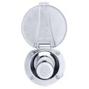 Recessed Shower Chrome Cup with Stainless Steel Lid, Small Chrome Sprayer, 6' Stainless Steel Hose image number 5