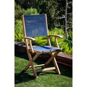 Bimini Teak Folding Deck Chair image number 4