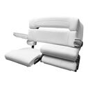 Capri Helm Bench, Dual Bolster, 40" image number 1