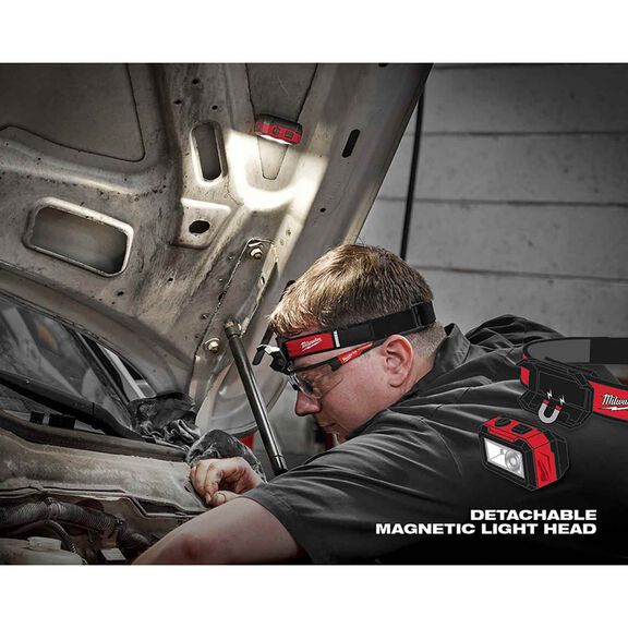 Rechargeable Magnetic Headlamp & Task Light image number 4