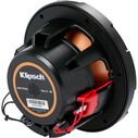 7" Marine Coaxial Speaker with Onyx Steel Colored Grille and LED Lights image number 4