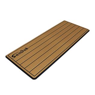 Small Brushed Teak Helm Pad