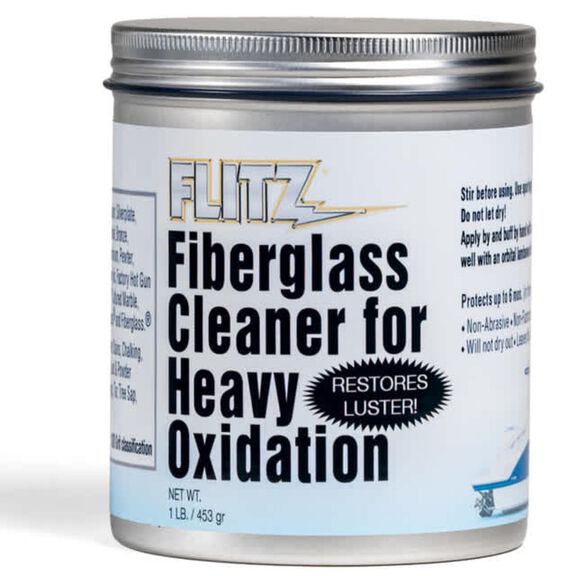 Flitz Fiberglass Cleaner for Heavy Oxidation, 1 Pound image number 0