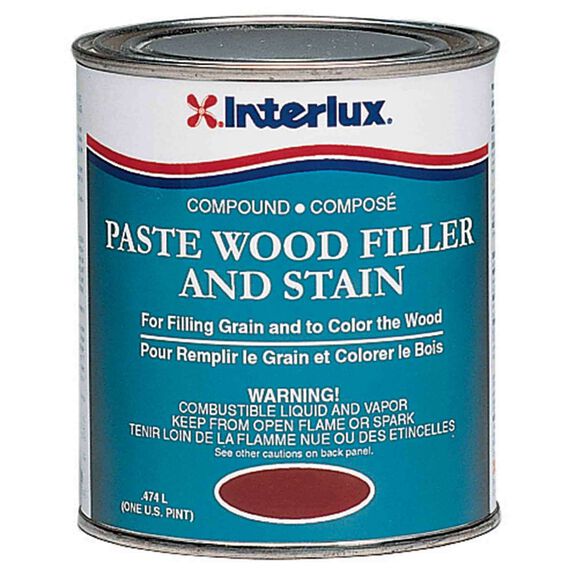 Mahogany Paste Wood Filller/Stain, Pint image number 0