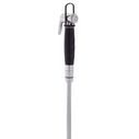 Recessed Shower Chrome Cup with Stainless Steel Lid, Hammer-Head Black Sprayer, 6' Stainless Steel Hose image number 8