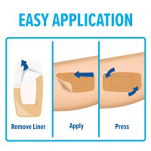 Nexcare Max Hold Waterproof Bandages, 1.25" x 2.5", 60ct, 24 Packs per Case image number 5