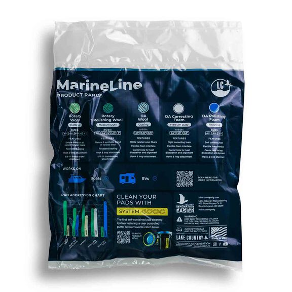 Marine LIne 5 1/2" Blue Polishing Foam with CCS Technology image number 3