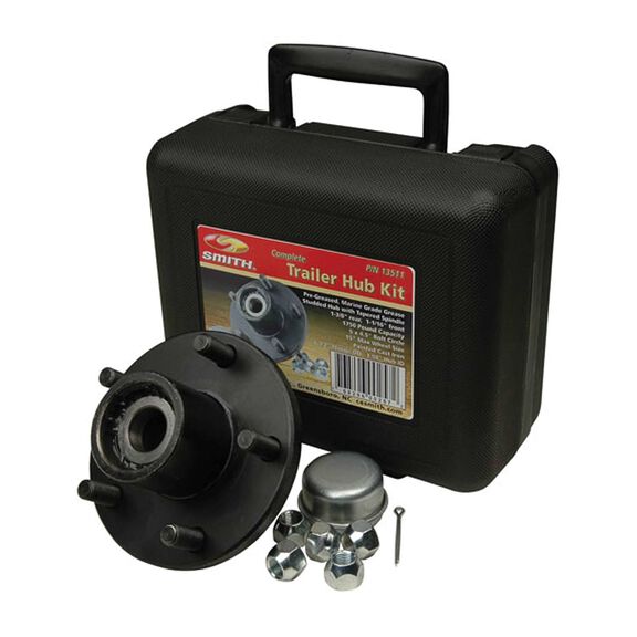 5 Stud Trailer Hub Kits with 15" Wheel image number 0