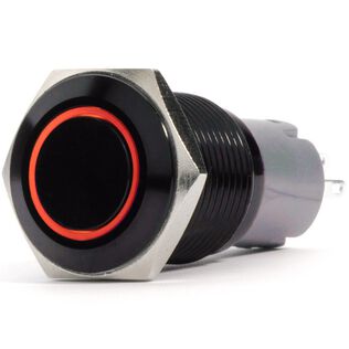 19mm Two Position Switch, Red