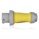 100 Amp 125/250 Volt 3P, 4W, North American Pin & Sleeve Plug, ABYC Certified, IEC 60309 Industrial Grade Marine Grade IP66/67/68, & IP69K Watertight image number 0