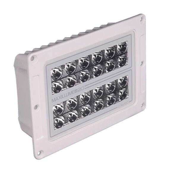 Maxillume h120 Flush Mount LED Floodlight, 12,000 Lumen, White Housing, White Dimming image number 0