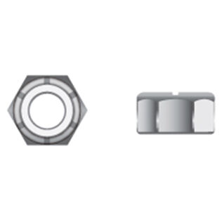 Stainless Steel Metric Nylon Insert Locknuts