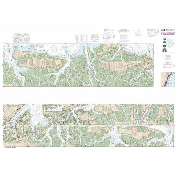 #11507 Intracoastal Waterway Beaufort River to St. Simon's Sound image number 0