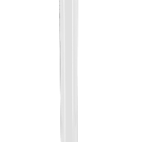 12" Manually Folding Light Post with 316 Stainless Steel Base & LTBLED12C5 Navigation Light - White image number 0