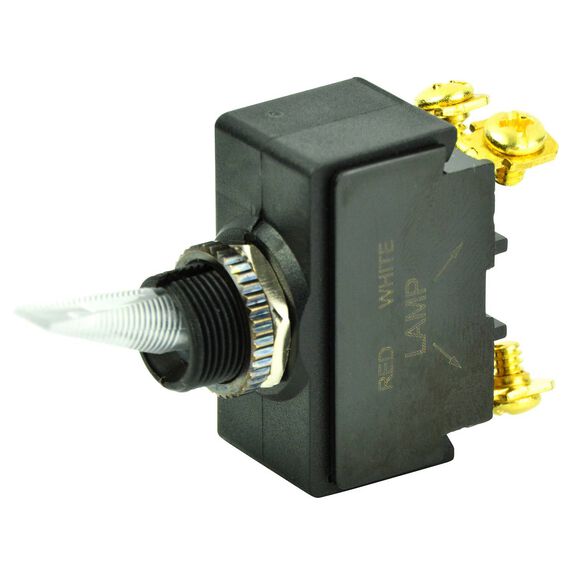 Lighted Toggle Switch, Off/On, SPST image number 0