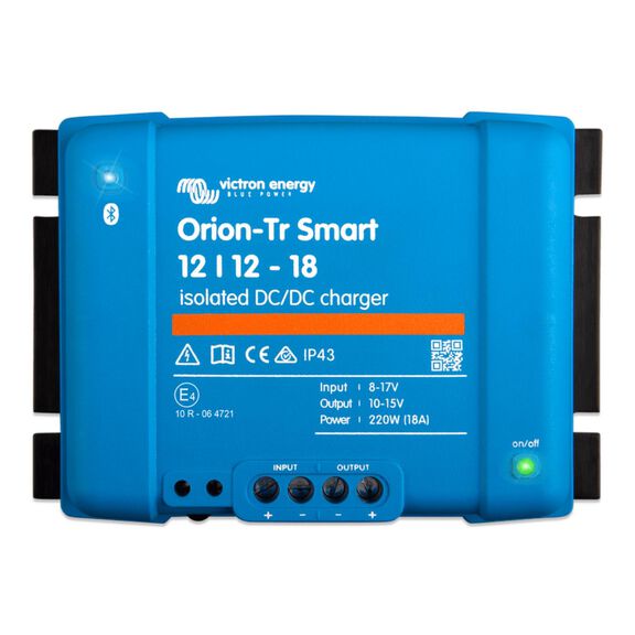 Victron Energy Orion-Tr Smart 12/12-18A (220W) Isolated DC-DC charger image number 0