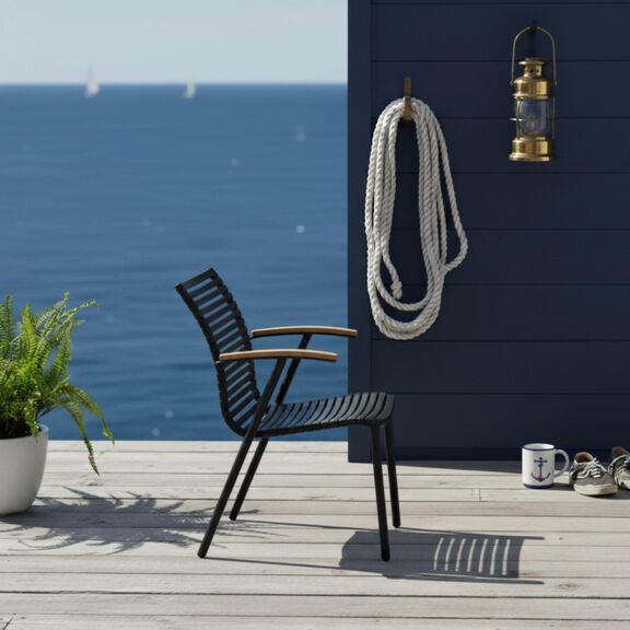 Amazonia 2-Piece Aluminum and Teak 100% FSC Certified Lounger Chair Set image number 1