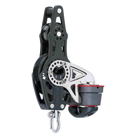 75mm Carbo Fiddle Ratchet Block with Becket & Cam image number 0