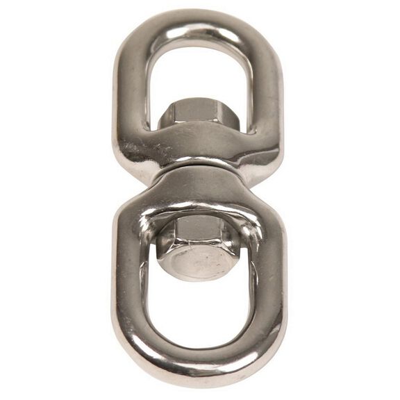 1/4" Eye to Eye Swivel, Stainless Steel image number 0