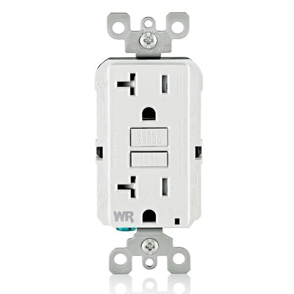 20 Amp 125 Volt Receptacle/Outlet, 20 Amp Feed-Through image number 0