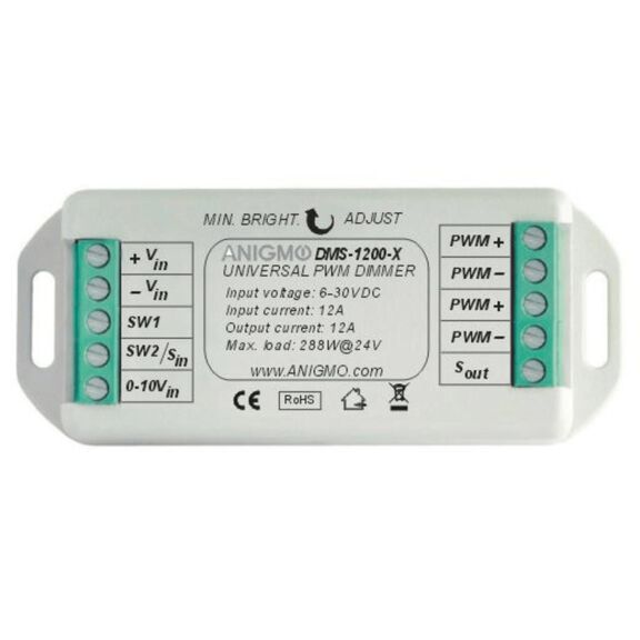 DMS-1200 Universal Low Voltage LED Dimmer, 12A image number 0